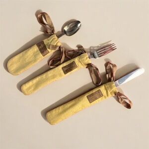 Vintage Tiffany Hampton Sterling Silver Flatware Set w/Monogram - 3 Piece